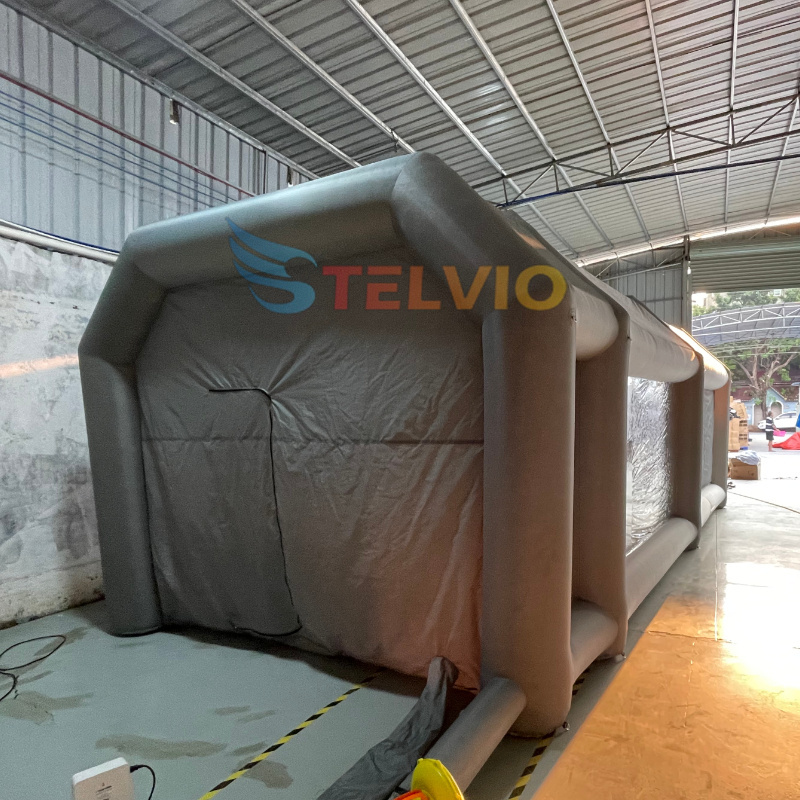 Portable Inflatable Spray Car Painting Booth Car Spray Booth Waterproof Airtight Car Paint Inflatable Spray Paint Booth Tent