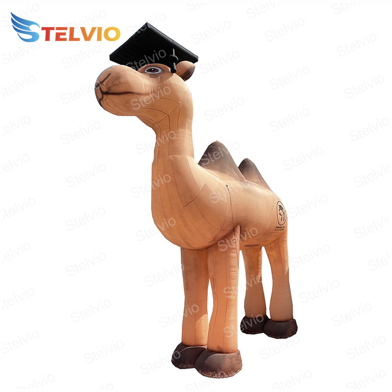 Customized giant halloween animal toys inflatable camel for advertising exhibition event promotion