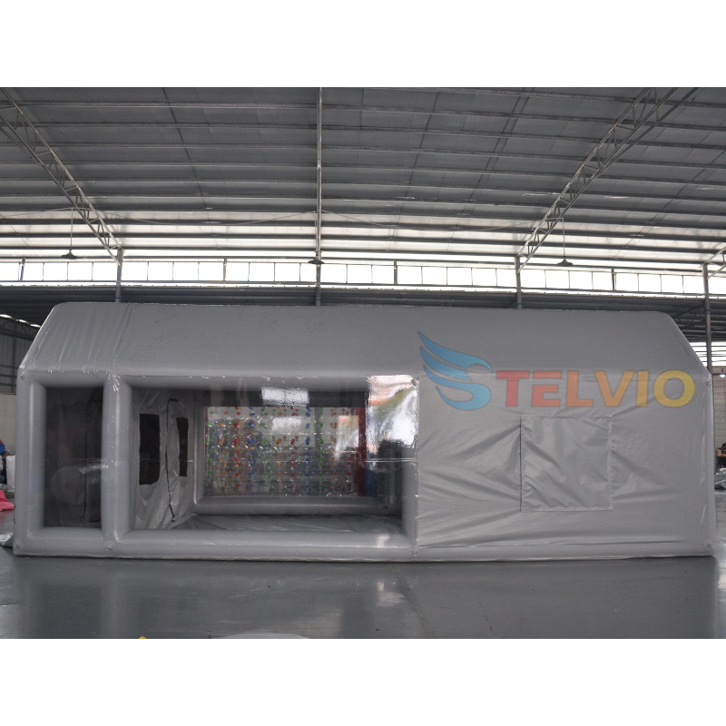 Car Paint Booth Spray Booth Portable Blow Up Inflatable Tent With Filter System Car Painting Inflatable Paint Booth