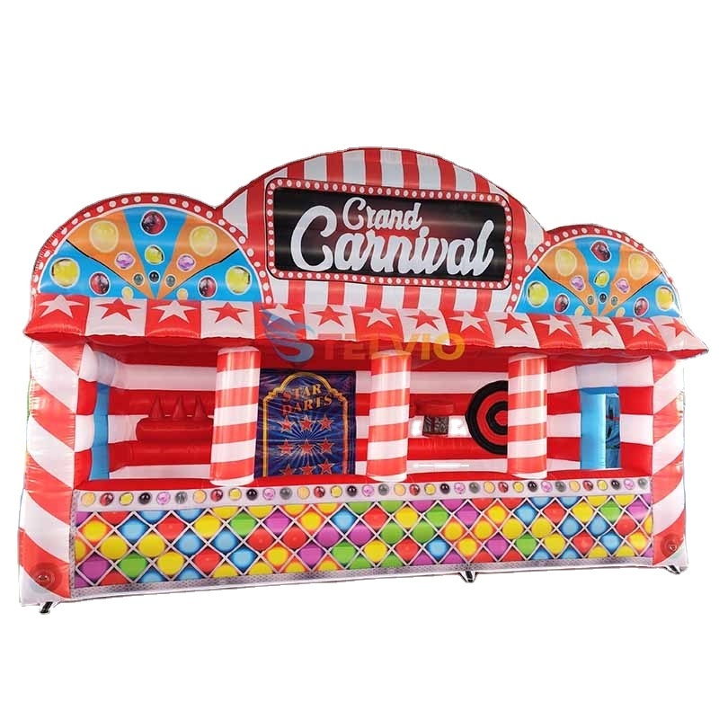 Inflatable Carnival Tent Gift Tent Inflatable Concession Stand Exhibition Carnival Game Booth