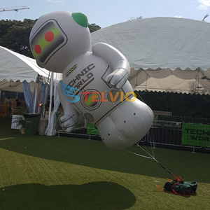 Giant Inflatables Movie Character Inflatable Decoration Helium Robot Parade Balloons For Advertising