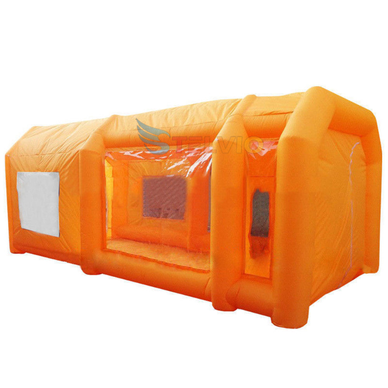 Portable Inflatable Spray Car Painting Booth Car Spray Booth Waterproof Airtight Car Paint Inflatable Spray Paint Booth Tent