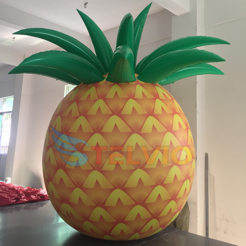 Custom Large Fruits Vegetables Model Inflatable Pineapple Inflatable Fruit Model Pineapple For Advertising Promotion