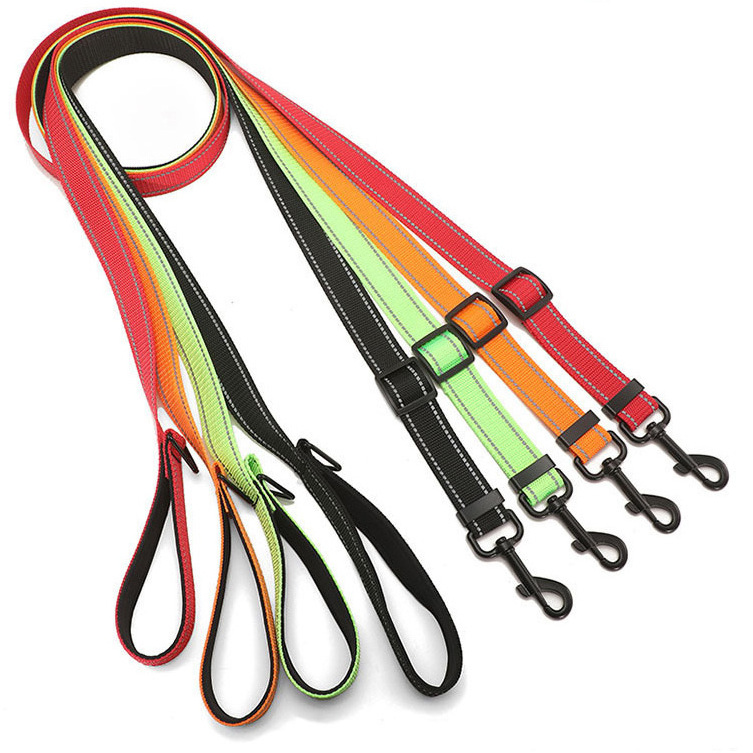 Adjustable Leash Multi-color High Quality Leash for Pets Reflective Pet Cat Dog Leash