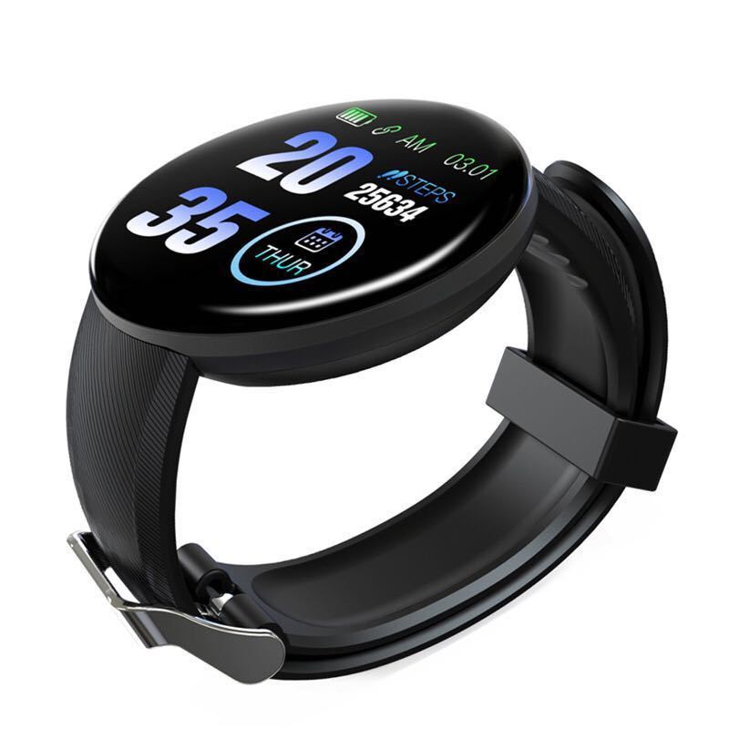 D18 Hotsale Smart Watch Waterproof Pedometer Activity Tracker Smartwatch With Blood pressure Blood oxygen Smart Wristband