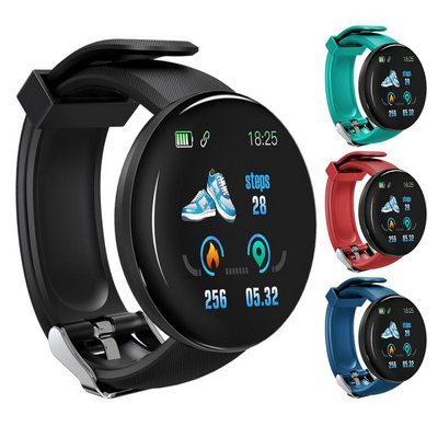 D18 Hotsale Smart Watch Waterproof Pedometer Activity Tracker Smartwatch With Blood pressure Blood oxygen Smart Wristband