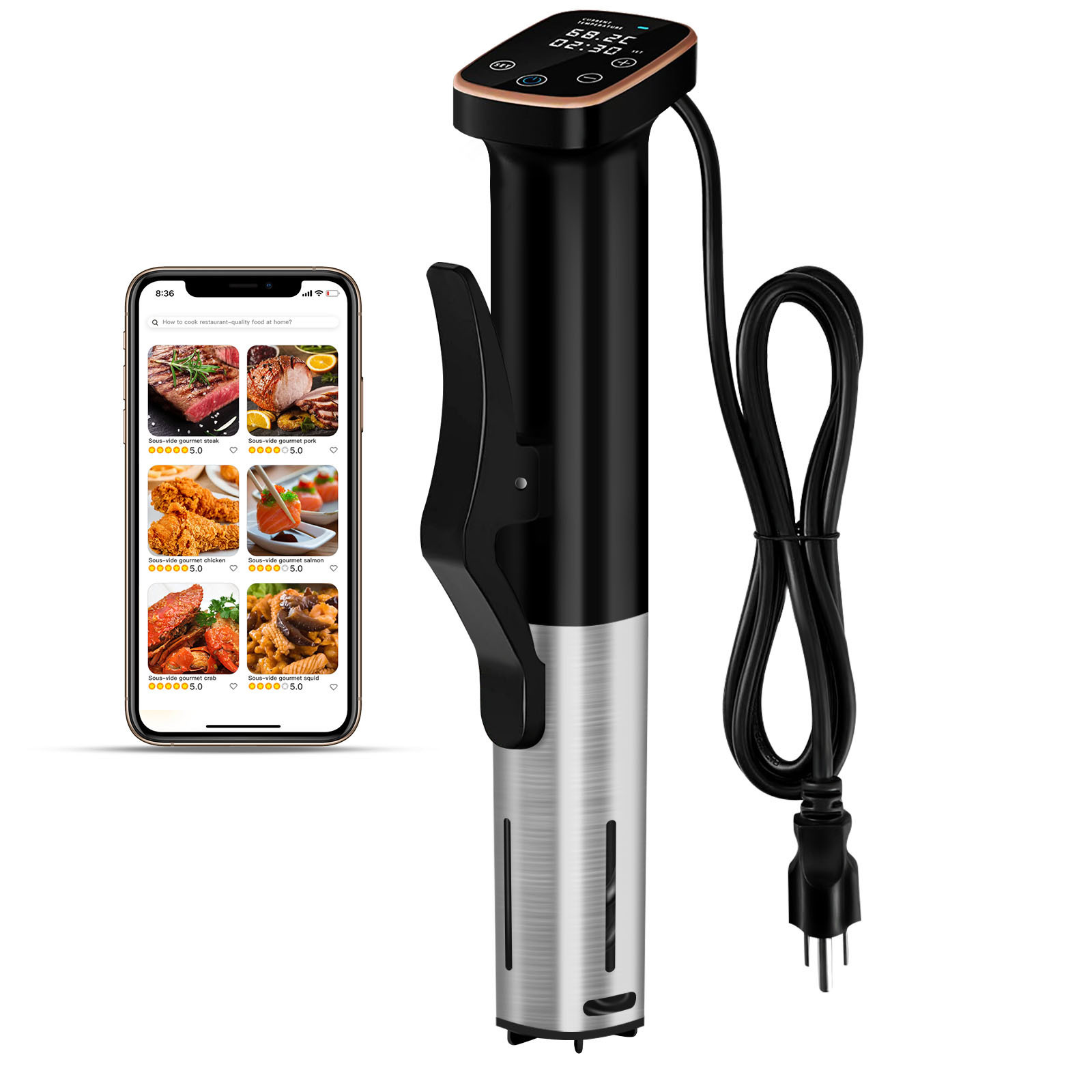 wifi US Plug Sous Vide Precision Cooker 1100 Watts Sous Vide Machine Immersion Circulator Precision Cooking Machine