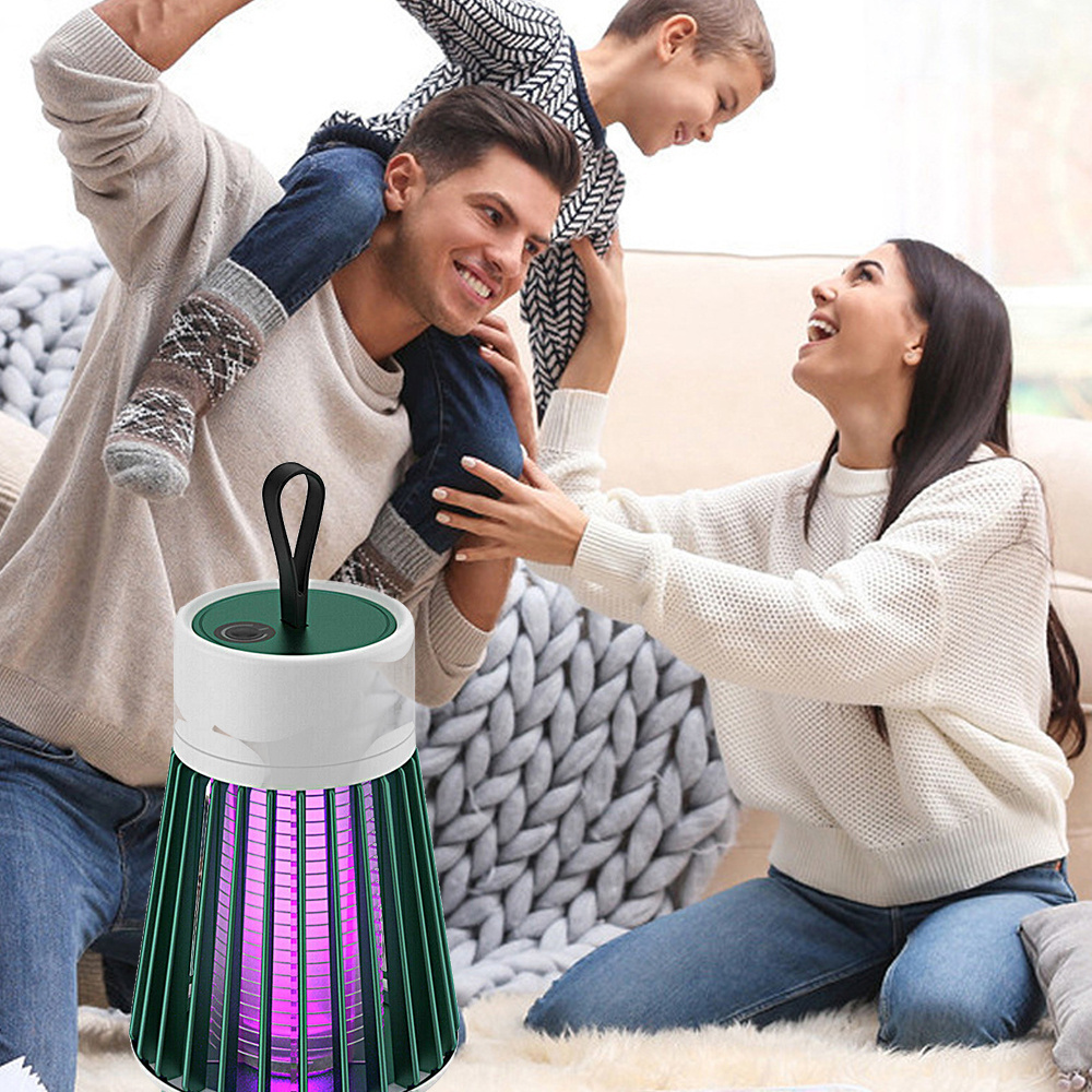 Newest Electric Shock Mosquito Killer Lamp USB Fly Trap Zapper Insect ...