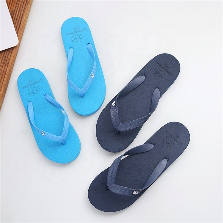 Custom  logo Cheap Women EVA thong Slippers Mix Color  Sandals Men Flip Flops