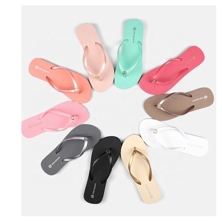 Indoor Outdoor Flip-Flops Beach Flat Slides Slippers All Colours Flipflops Strass Women Flip Flops Manufacturers