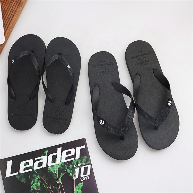 Custom  logo Cheap Women EVA thong Slippers Mix Color  Sandals Men Flip Flops