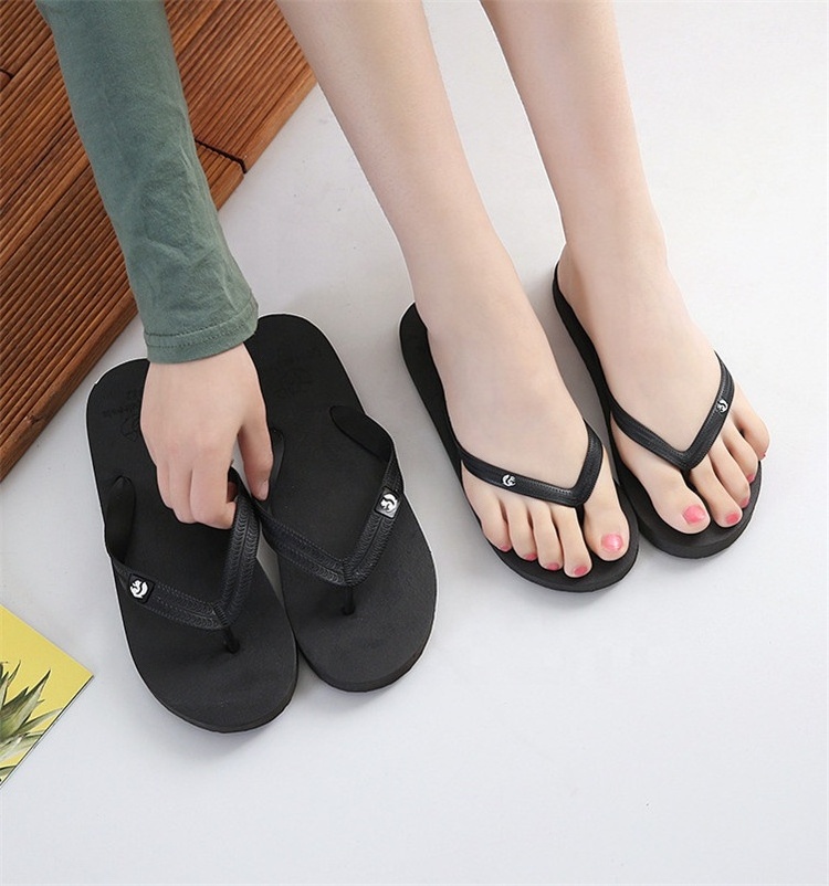 Custom  logo Cheap Women EVA thong Slippers Mix Color  Sandals Men Flip Flops