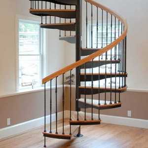 NEW design hot sales spiral stairs/stainless steel spiral wood staircase