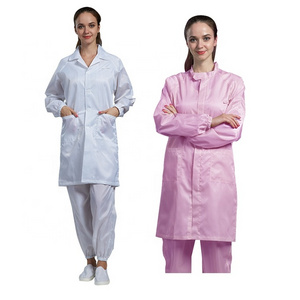 H-1125 Cleanroom smock antistatic sterile lab coat esd gown