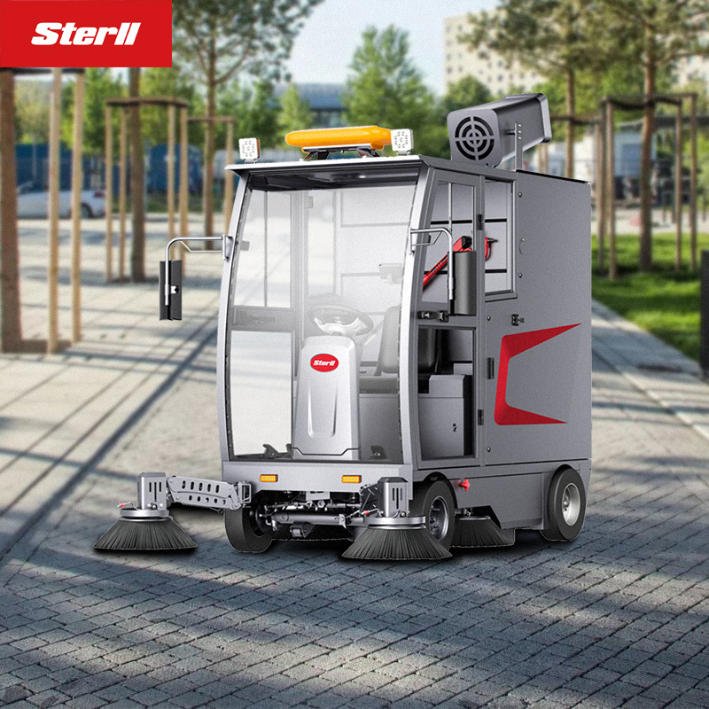 With Best-selling custom Spot Product battery floor sweeper battery walk behind sweeper motor sweeper