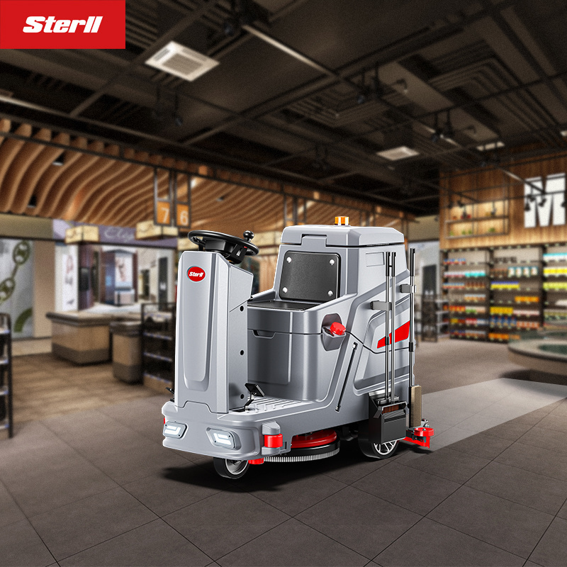 Sterll SX560 Factory Electric Commercial floor paint marble cement floor Ride on Floor Scrubber