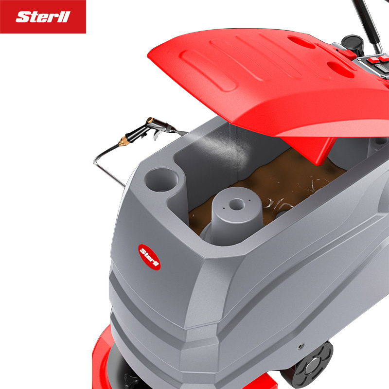 Sterll SX500 High-efficiency Electric Floor Scrubber Multi-floor Availability Cleaning Machine Hand Push Floor Scrubber