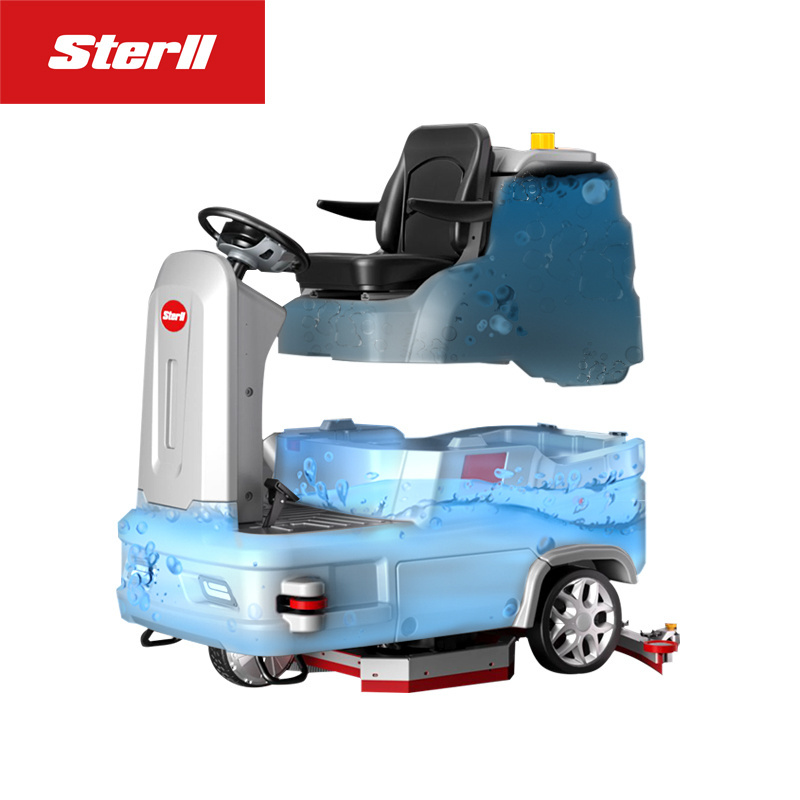 The New Listing Compact SX915 48V Lithium Battery Ride-On Floor Scrubber Engineered For Easy Operation And Maintenance