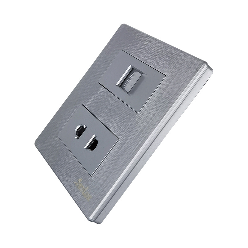 Modern Momentary Motion Sensor Premium Room same Plate Switches And Sockets Thin Mk Wall Switch