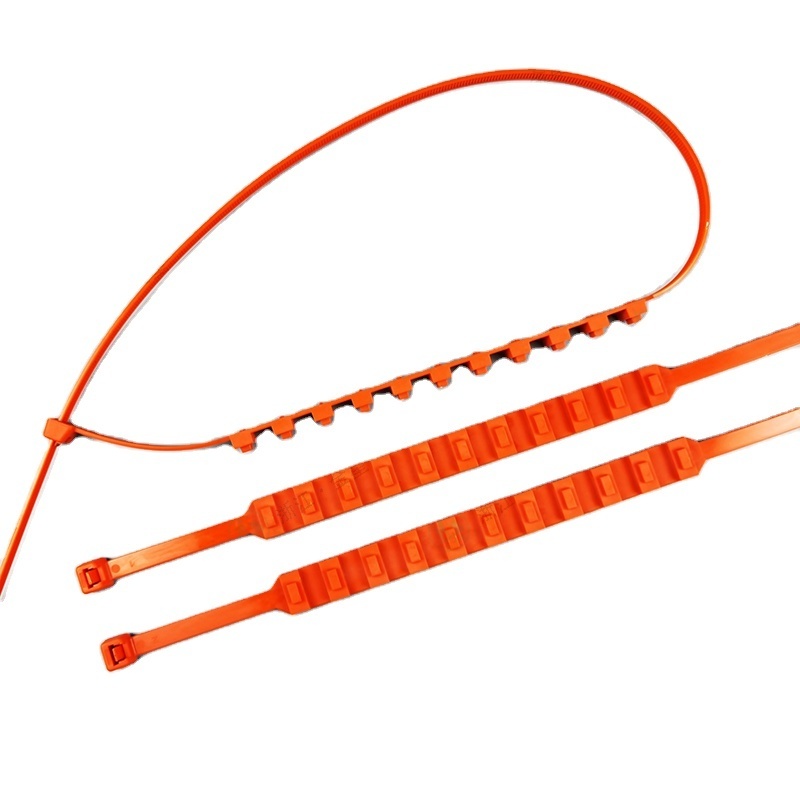 Popular Design Releasable Orange Nylon car Cable Tie