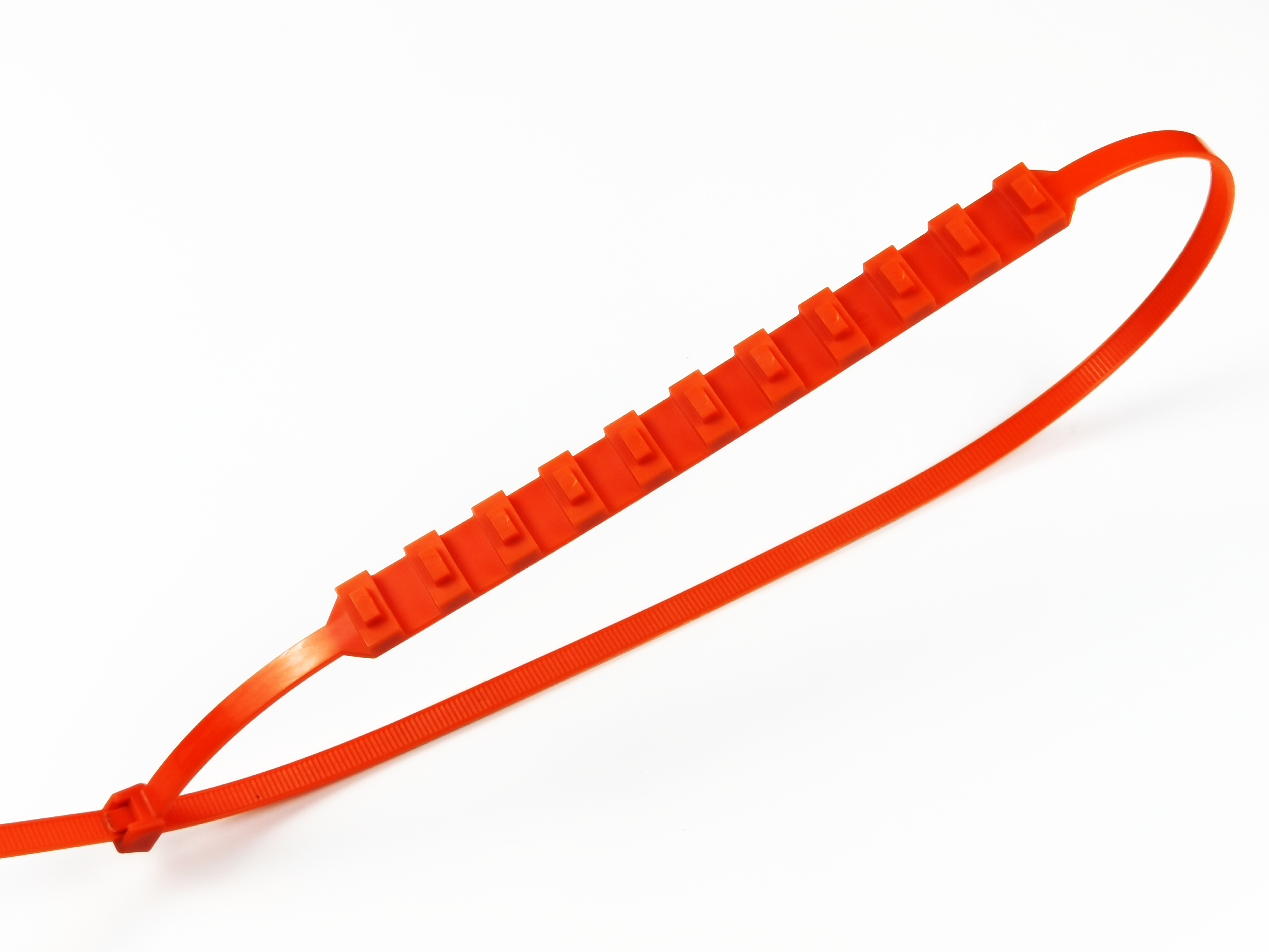 Popular Design Releasable Orange Nylon car Cable Tie