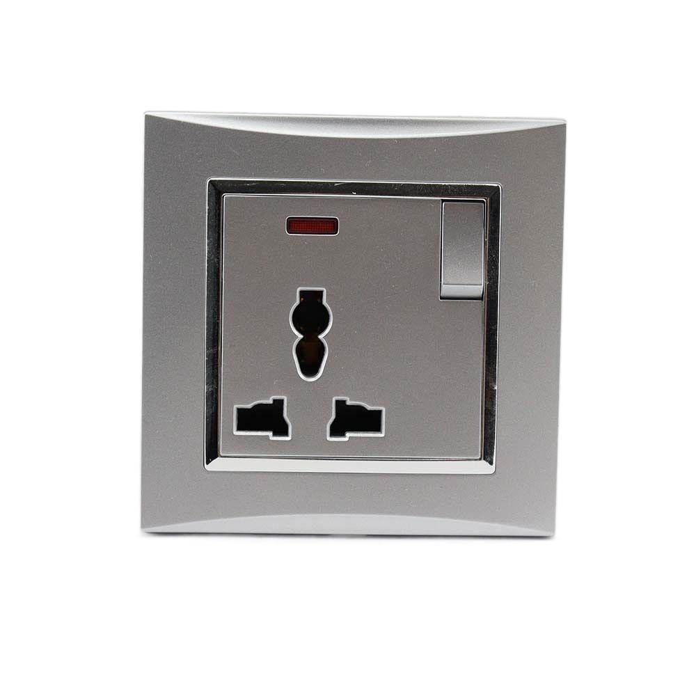 Hot sale classic 13A multi-function socket with switch with lamp vintage modern light switch wall