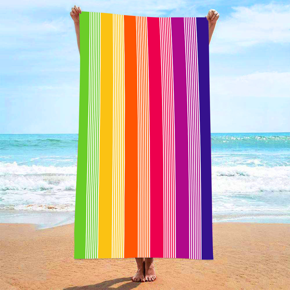 Microfiber Fabrics Children Lounge Chair Beach Towel Beach Towels Thin Bulk Beach Towels