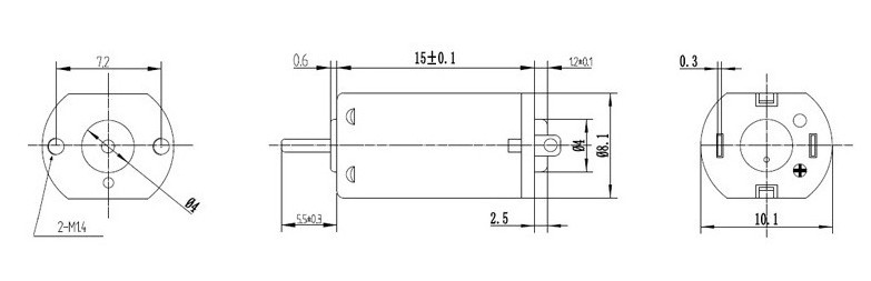 6000 RPM motor can be customized for drive or vibration 3v 6v motor high speed micro DC motor