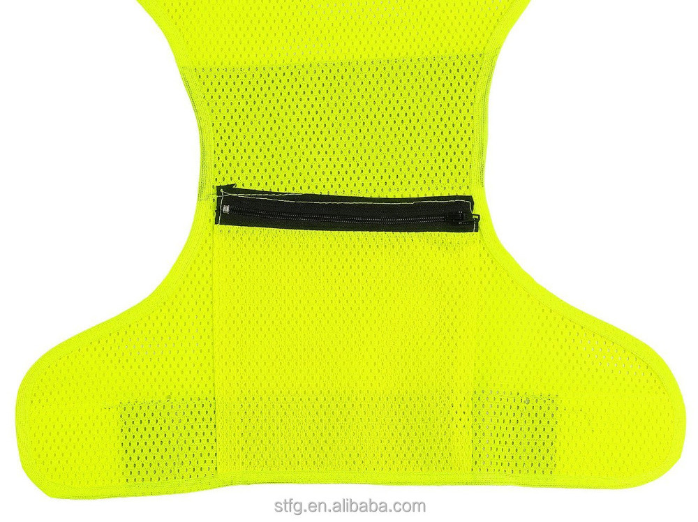 hot style breathable mesh reflective jogging vest night running vest