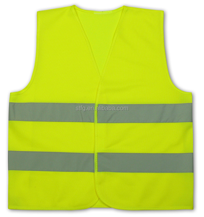 blue fluorescent Safety security Vest for kids