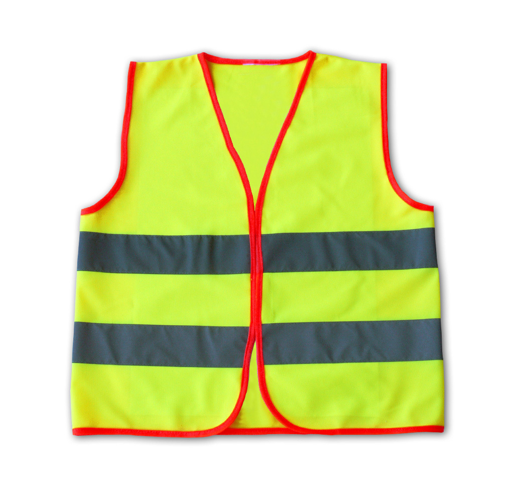 high quality visible kids pink reflective safety vest