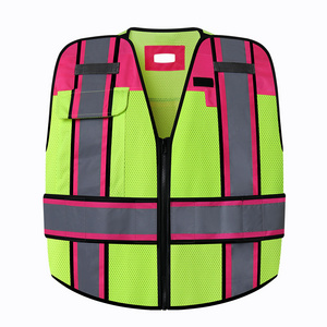 5 point breakaway female safety vest customized with logo