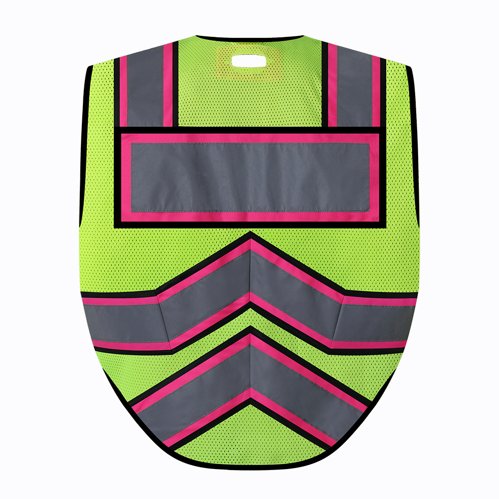 5 point breakaway female safety vest customized with logo