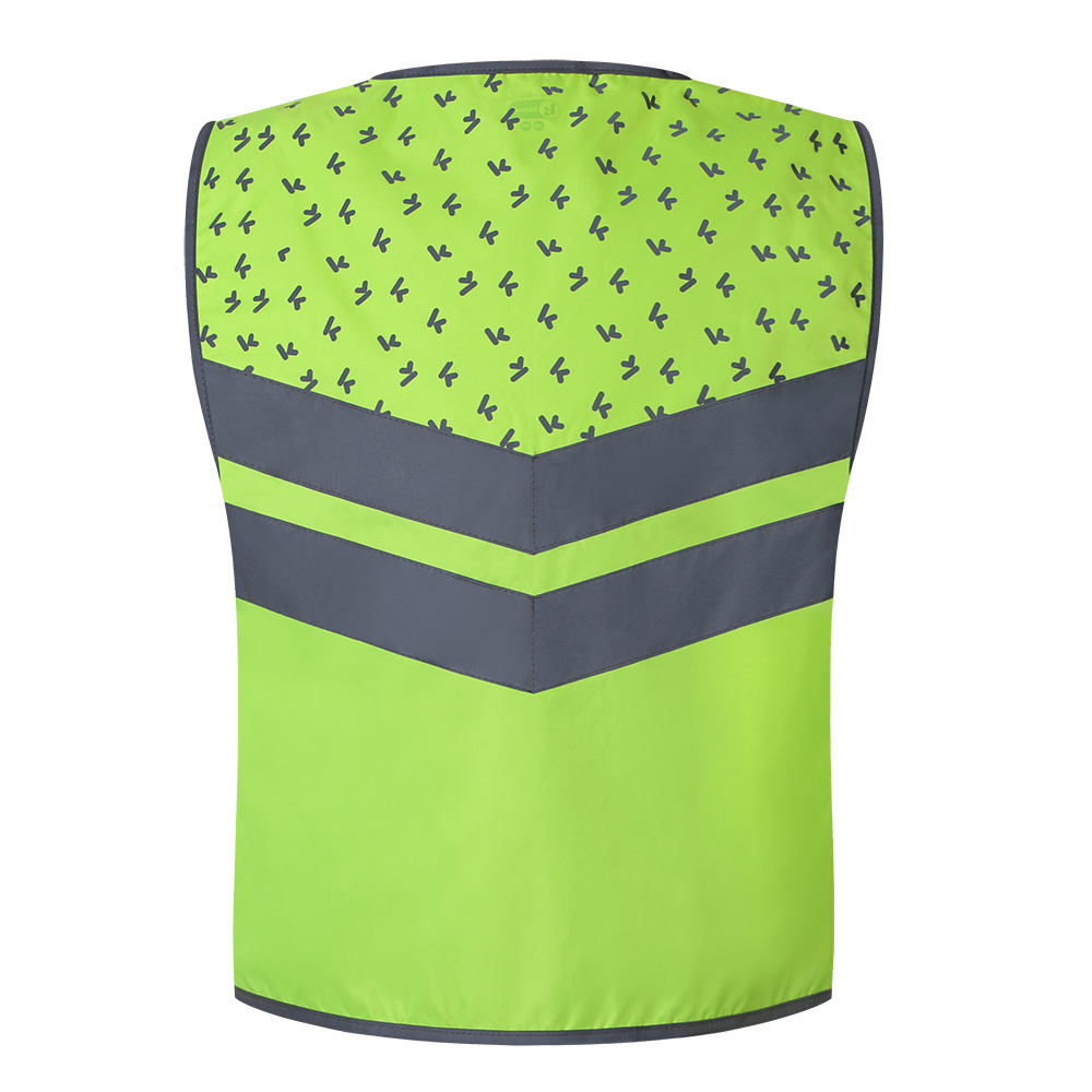 fashion design children's bicycle reflective  breathable waistcoat vest