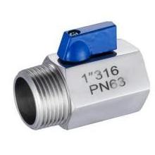 1/8,1/4 ,3/8 ,1/2,3/4,1 npt stainless mini ball valve for water air oil and gas