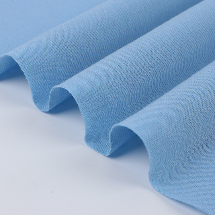 China Supplier 150GSM 60 Cotton 40 Polyester Blend Fabric For T-shirt Clothing