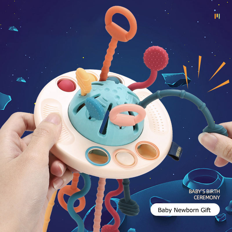 KSF Baby Boy Toy Stretch String TPR Rope Anti Stress Fidget Kid Children Toys Soft Silicone Fine Finger Exercises Education Toy