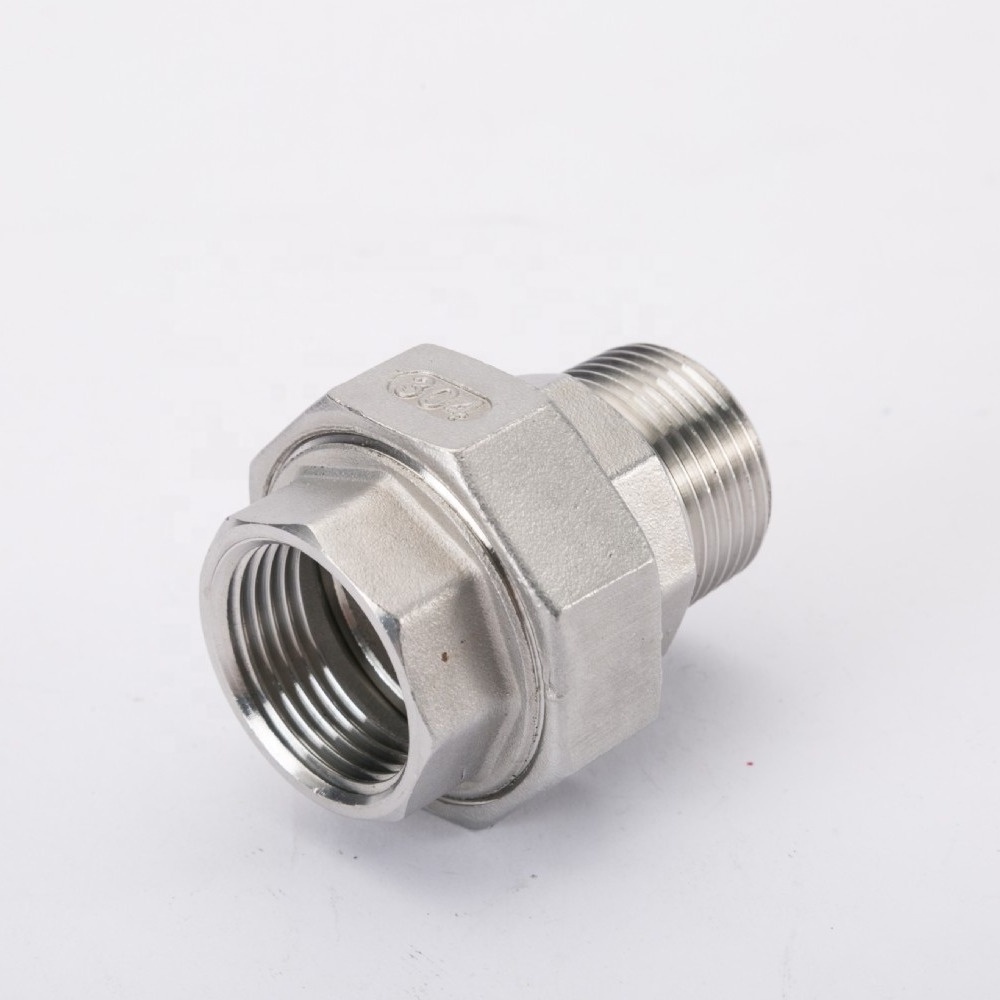 ANSI B16.11 Mss-Sp-83 High Pressure Forged Stainless Steel Pipe Fitting Thread Union