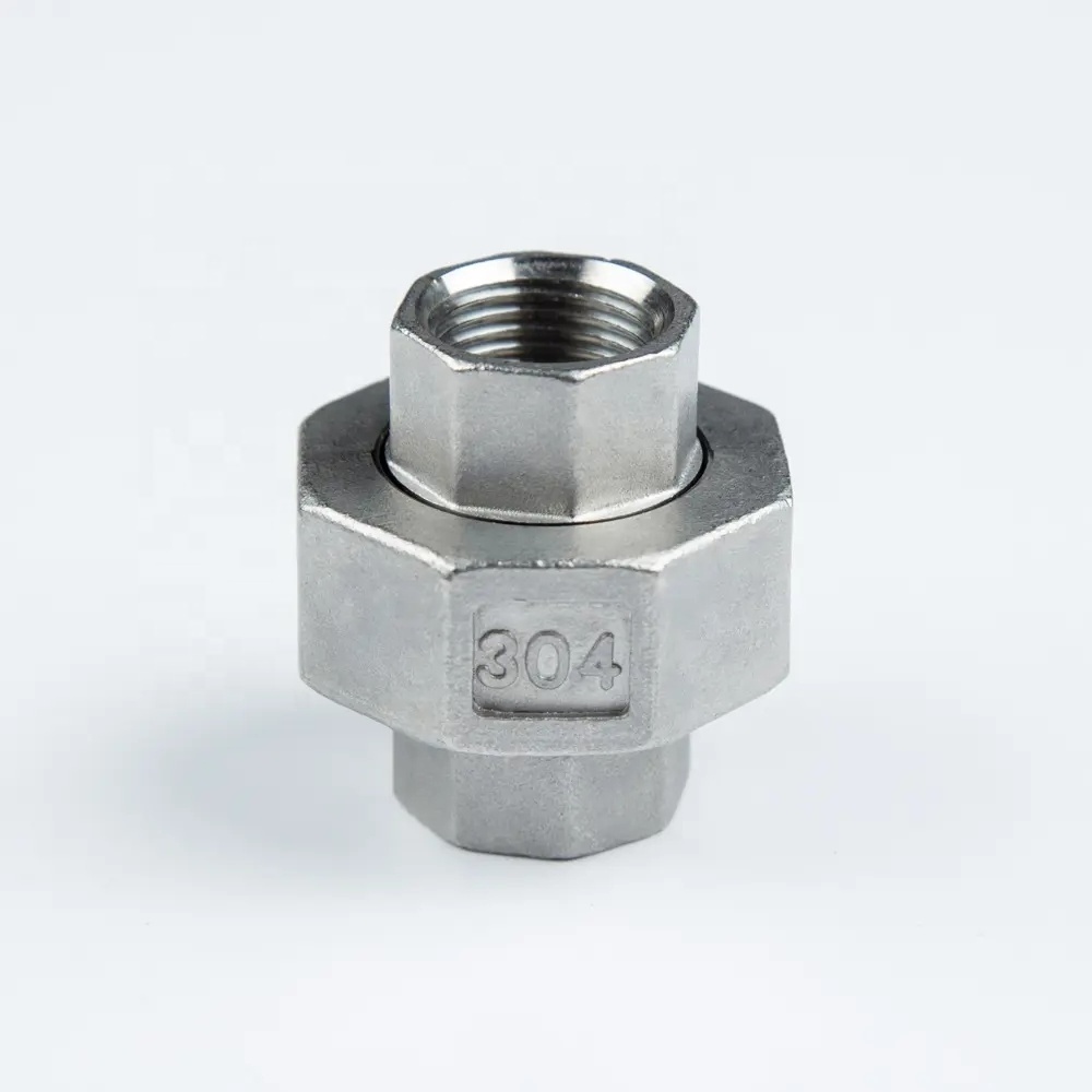 ANSI B16.11 Mss-Sp-83 High Pressure Forged Stainless Steel Pipe Fitting Thread Union