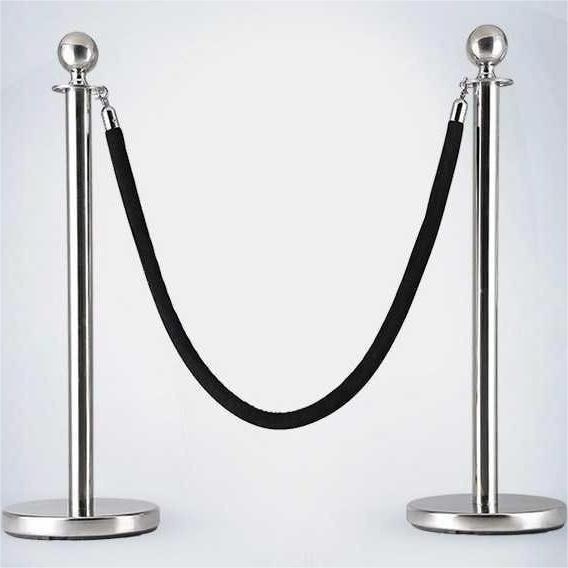 Hot sale Museum exhibition barrier stanchion Customizable Stainless Rope Queue Barrier Stanchion