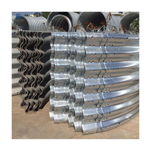 Galvanized Culvert Tube Arch Corrugated Steel Pipe Half Round Corrugated Pipe Metal Culverts Pipe Used For Bridge Road Tunnel