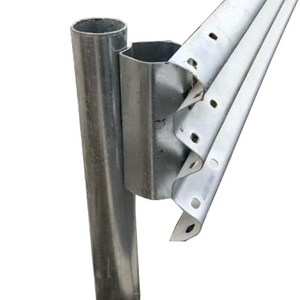 barrier  Roadway Safety W Beam Highway Guardrail Stanchion with Galvanized Roadway Safety for sale