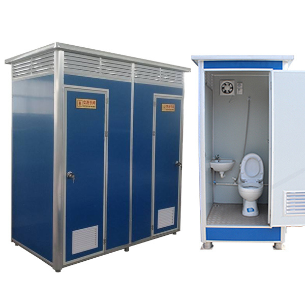 Sandwich Panel Portable Public Toilet Squat/Sitting Public Portable Outdoor Toilet Wholesale Luxury Portable Toilets for Sale