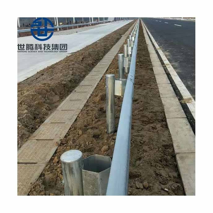 barrier  Roadway Safety W Beam Highway Guardrail Stanchion with Galvanized Roadway Safety for sale