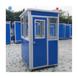 wholesale Easy fast installation modern customized outdoor portable booth security guard house Ticket Kiosk