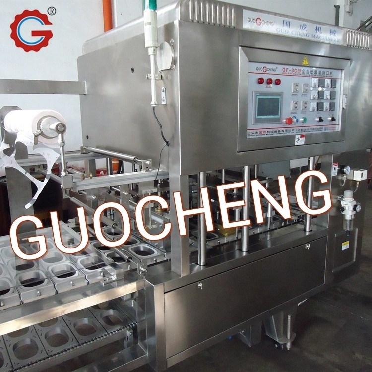 Automatic Tray Vacuum Filling Sealing Machine