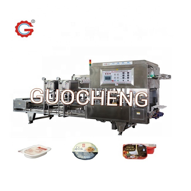 Automatic Tray Vacuum Filling Sealing Machine