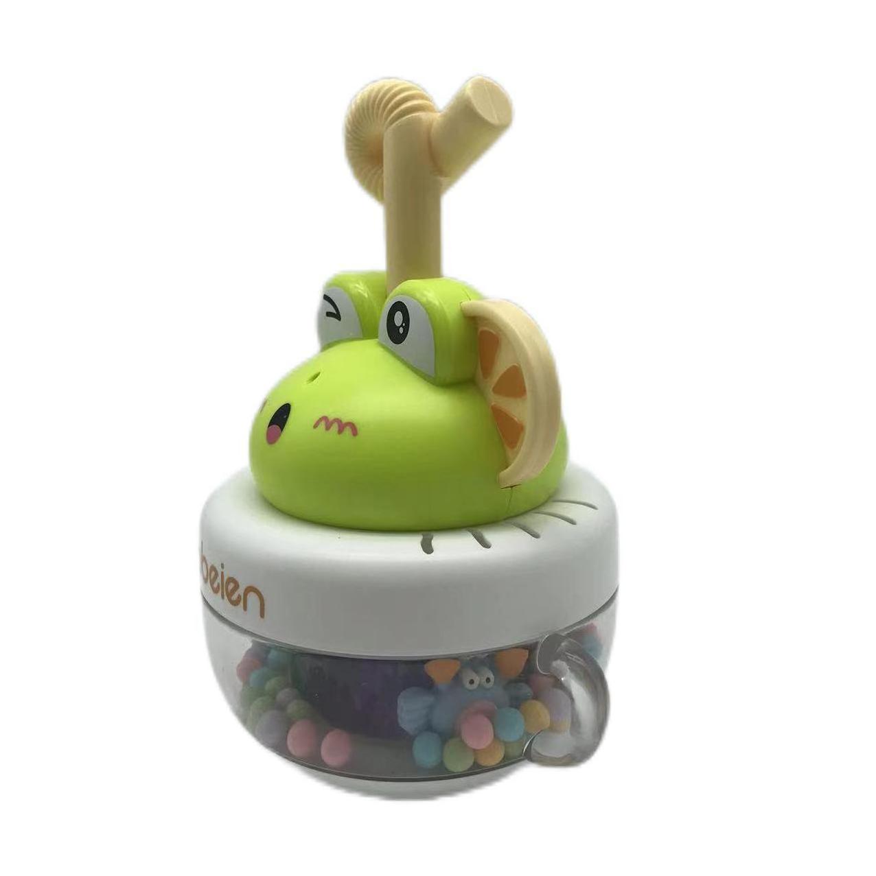 New baby bathing toy tumbler frogs animal happy bath toy pool bathroom shower floating water playing sprinkler roly poly toy