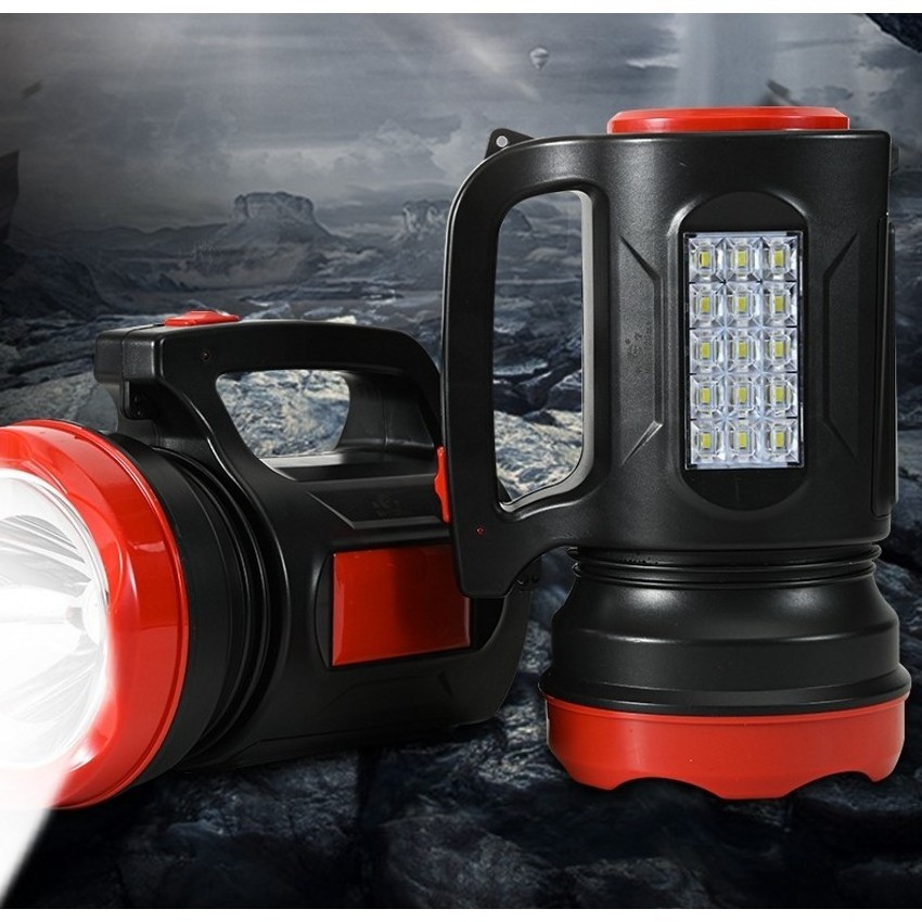 Search Light Powerful Flashlight Outdoor Lighting Rechargeable LED Searchlight Long Distance Hunting Waterproof IP67 Emergency