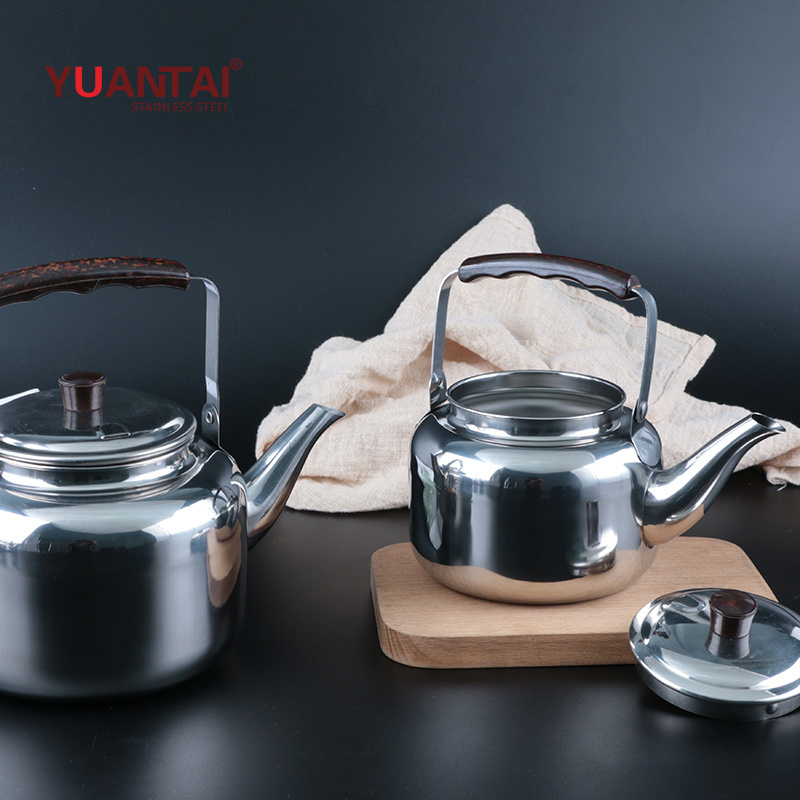 Stainless Steel Tea Pot 1.0L/1.6L/2.0L3.0L4.0L Stove Top Tea Pot And Water Kettle